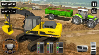City Construction Crane Games 2021:Fork Lift Truck