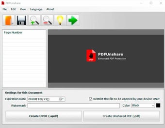 PDF Unshare