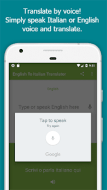 English To Italian Translator