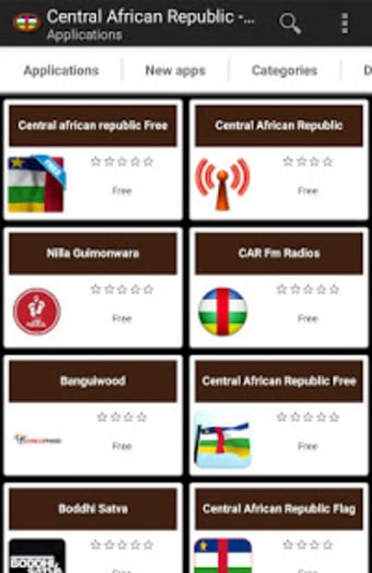 Central African apps
