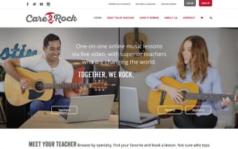 Care2Rock Lesson Screen Sharing