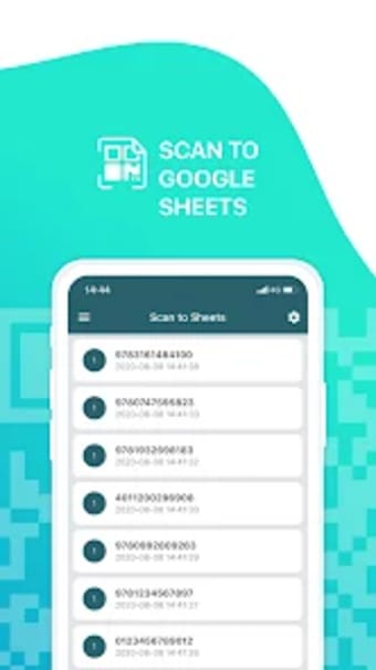 Scan to Google Sheets - QR  B