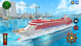 Real Cruise Ship Driving Simulator 3D: Ship Games