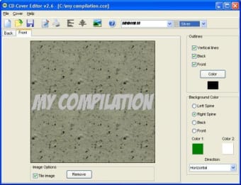 CD-Cover Editor