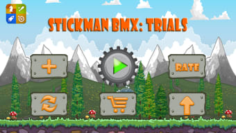 Stick-man BMX : Trials