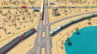 Train Racing Game Simulator -