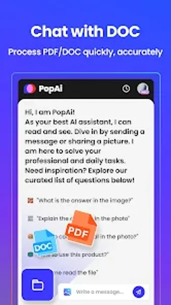 PopAi-AI Chat with PDF  Image