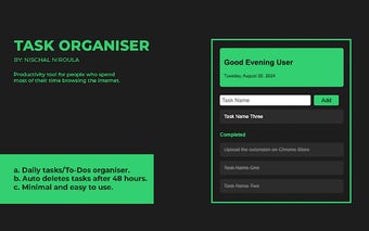 Task Organiser by Nischal