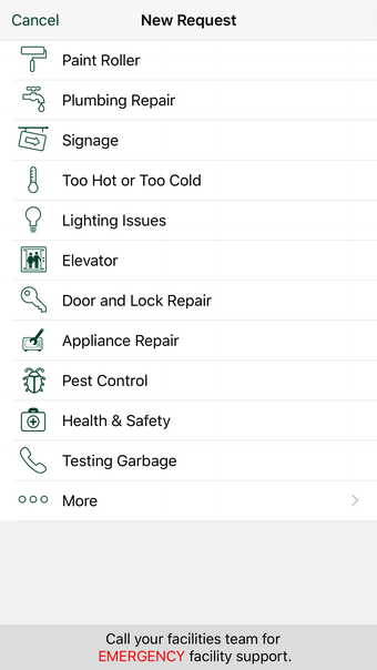 CBRE GWS Service Request