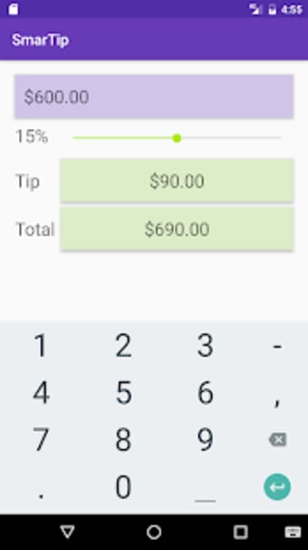 SmarTip - free tip calculator