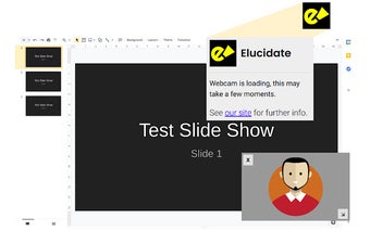Elucidate - Present via Webcam
