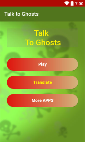 Talk to Ghosts