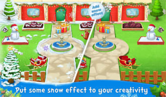 Dream Home Winter Mansion - Home Decoration Game