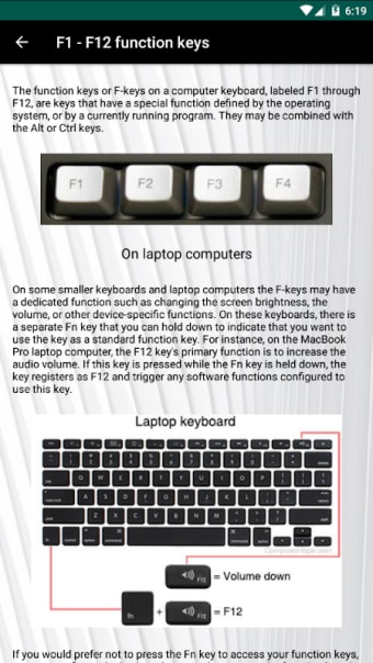 PC Shortcut Keys