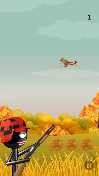 Stickman Turkey Hunter