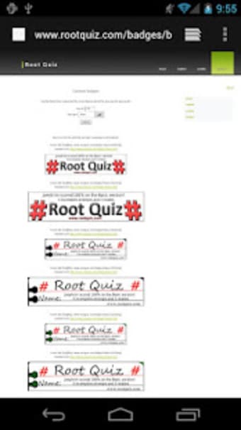 Root Quiz - Limited