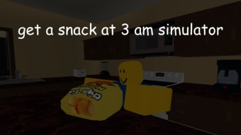 get a snack at 3 am simulator