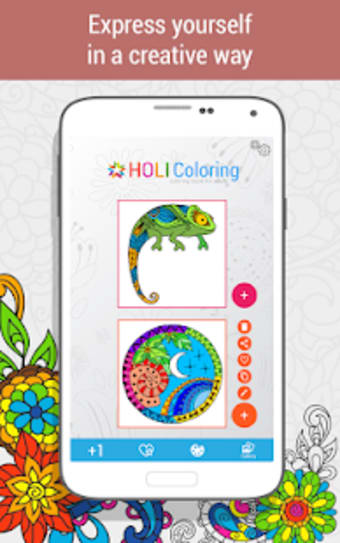 Coloring Book for Adults  HoliColoring