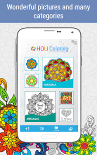 Coloring Book for Adults  HoliColoring
