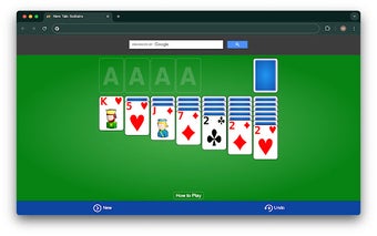 New Tab: Solitaire