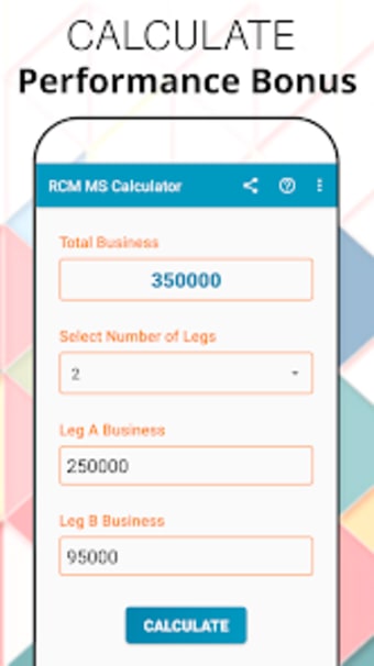 RCM MS Calculator