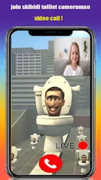 Skibidi Toilet Video Call chat