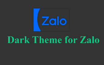 Dark Theme for Zalo