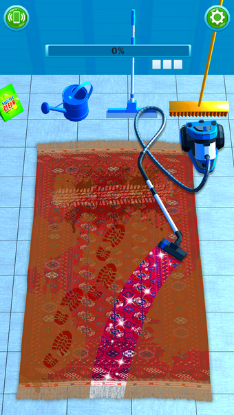 Relaxing ASMR Carpet Cleaning