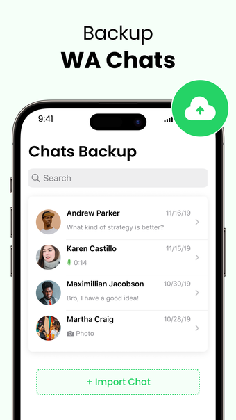 Recover Deleted WA Chat App