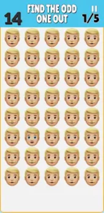 Find The Odd One Emoji Puzzle