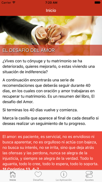 El Desafío Del Amor