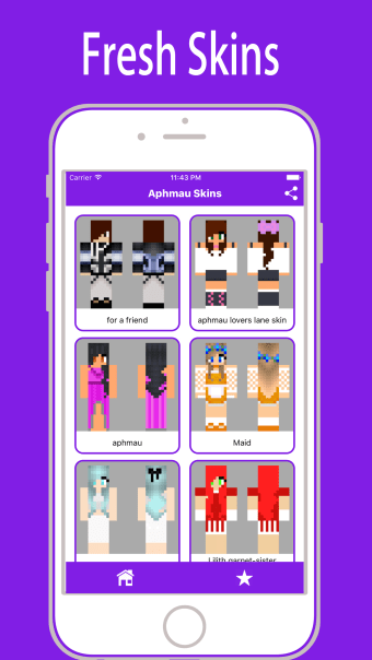 Aphmau Skins App for Minecraft PE