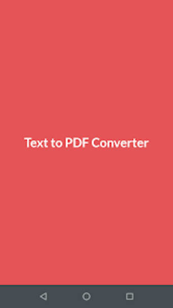 Text To Pdf Converter