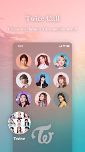 Twice call - Fake call with Tw
