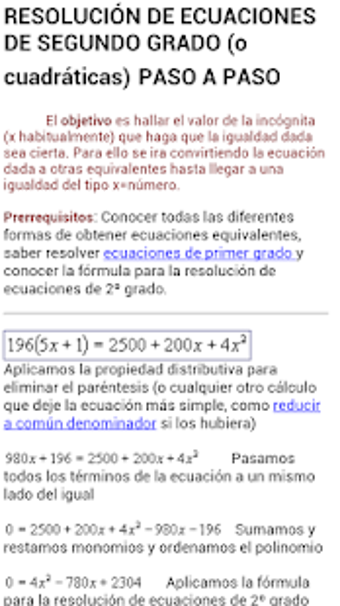 Matemáticas paso a paso