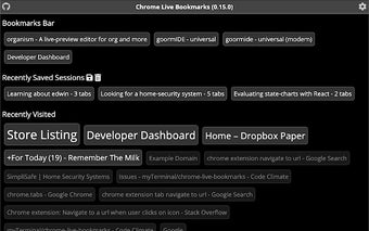 Chrome Live Bookmarks