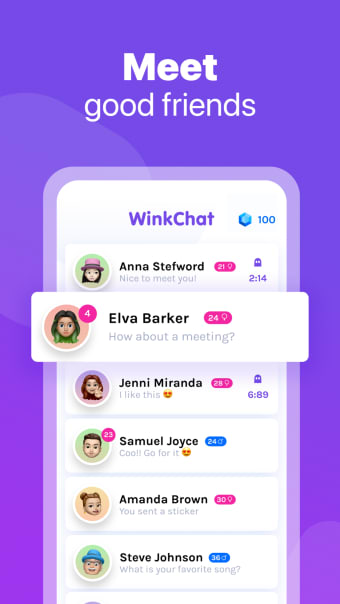 WinkChat: Make Real Chat Room