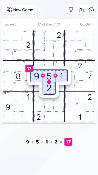 Killer Sudoku - Puzzle Games