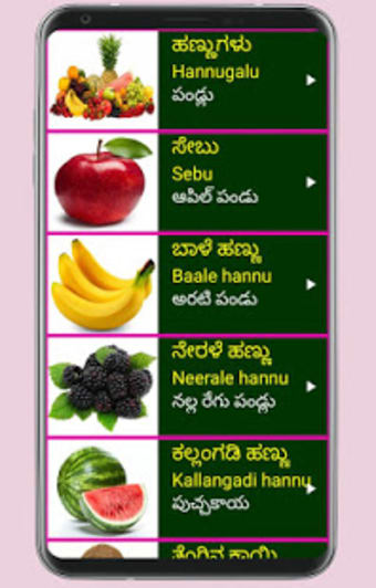 Learn Kannada From Telugu