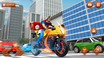 Fast Bike Racing Pizza Delivery Boy :Driving Games