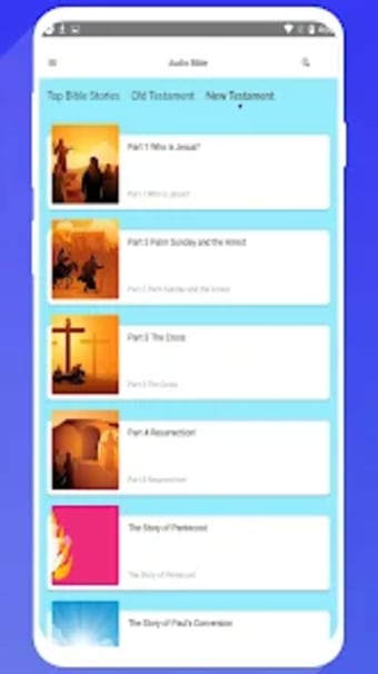 Bedtime Bible stories app