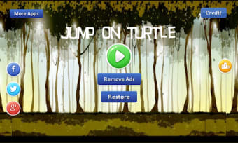 Jump On Turtle - go forward