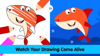 Kids Drawing - Coloring Games