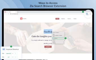 Zia Search from Zoho