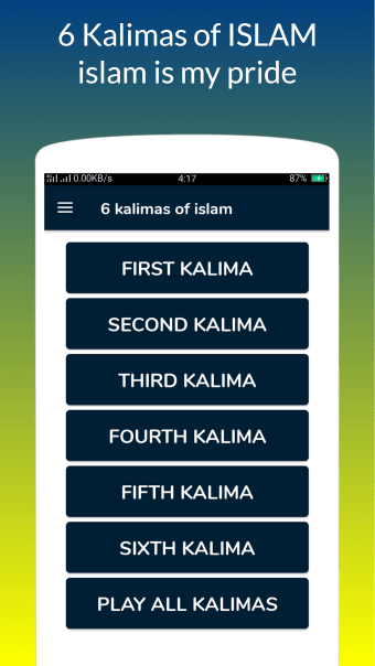 6 Kalimas of islam With Audio  Translation