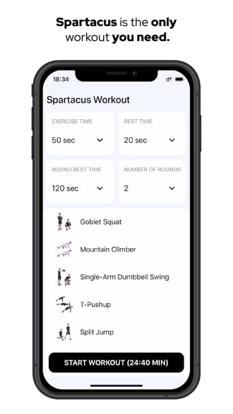Spartacus Workout