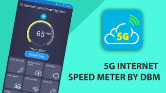 5G internet speed meter by dBm