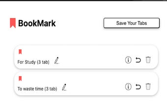 Tab Saver - Bookmark