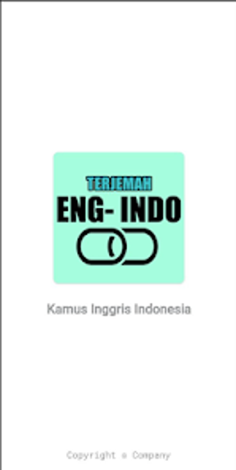 Kamus Inggris-Indonesia