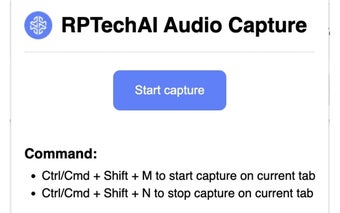 RPTechAI Audio Capture